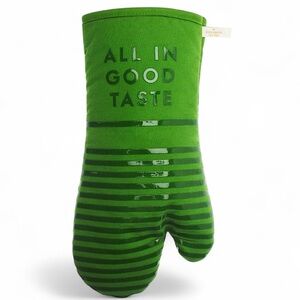 Kate Spade “All In Good Taste” Oven Mitt, Green